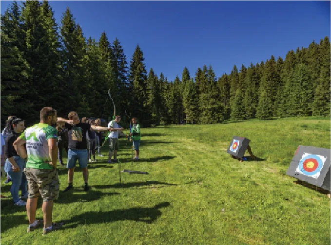Tim-bilding aktivnosti u prirodi na Kopaoniku